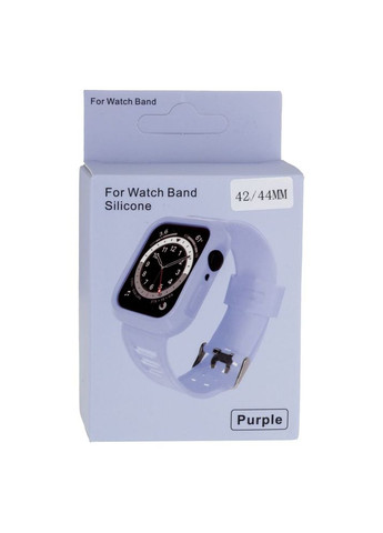 Ремінець для Watch Band Silicone Shine + Protect Case 44mm Колір Light Grey Apple watch series 3 42mm, watch series 3 42mm (340913454)