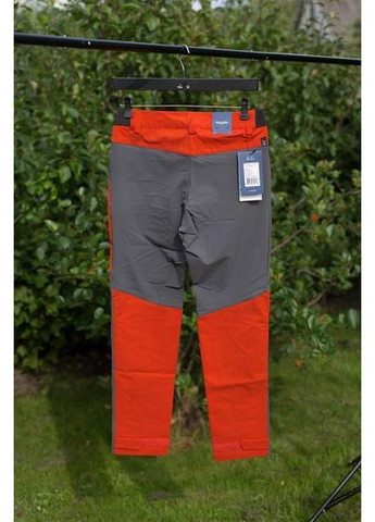 Серые демисезонные брюки No Brand