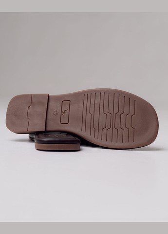 Шльопанці на плоскій підошві шкіра Aquamarin (322480782)