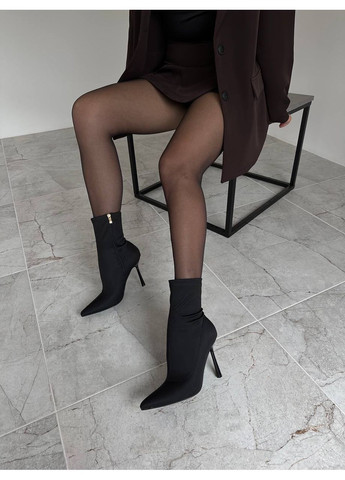 Черные демисезонная демисезонные ботильоны Helen