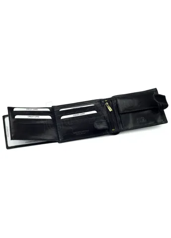 Мужской кожаный кошелек N992L-RVT RFID Rovicky (402250725)