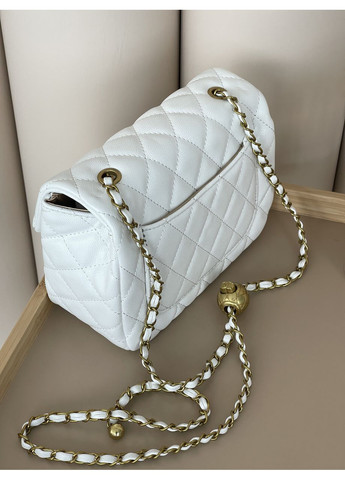 Сумка жіноча клатч через плече Classic біле золото міні No Brand (369935372)