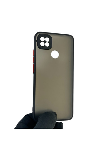 Чехол для телефона Redmi 10A с высокими бортами с защитой камеры на сяоми редми 10а черный Xiaomi (366233565)