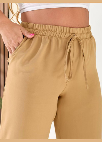 Брюки женские из американского крепа (Мод. 280) 50-52, Песочный Sofia (341322532)