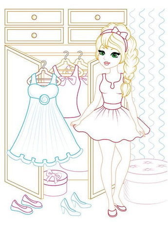 Сборник раскрасок. Для девочек Пегас (316384495)