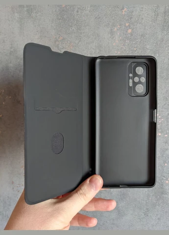 Чохол-книжка для Xiaomi Redmi Note 10 Pro Фіолетовий з магнітом Ali (322777002)