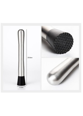 Мадлер для коктейлів 1 шт (H051207) Bart (349844486)