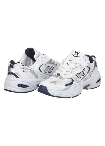 Женские кроссовки из текстиля B518-1 Violeta белые демисезоны (303000976)