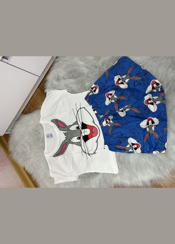 Синяя всесезон женская пижама Saimeiqi