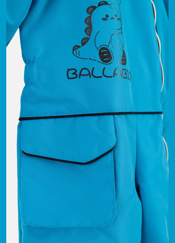 Комбінезон утеплений для хлопчика колір блакитний CB-00242551 BALLABIO (314910390)