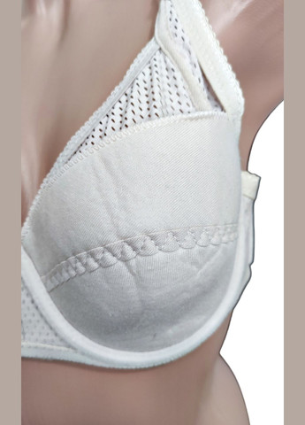 Бежевый минимайзер бюстгальтер Medoosi с косточками