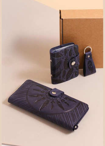 Набір жіночих шкіряних аксесуарів Ханой (A-027312) BlankNote (328444876)