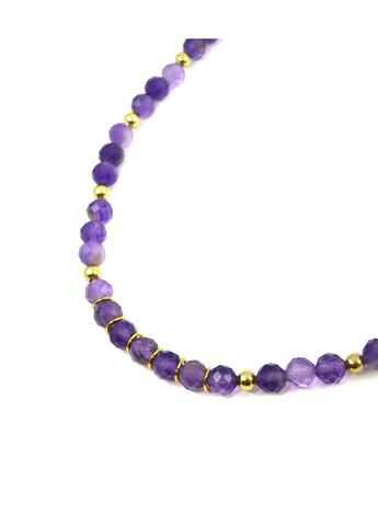 Ожерелье "Инес" Аметист Fursa fashion (322444591)