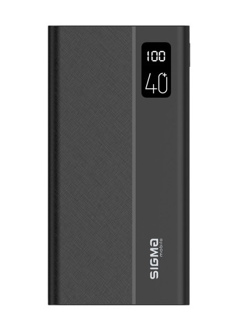 Зовнішній акумулятор Xpower SI40A3QL 400000 mAh 4*USB + Type-C LCD Sigma (279554703)