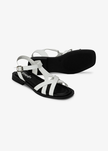 Белые босоножки женские e30093-3-2 белый shop (2000990972798) Stepln
