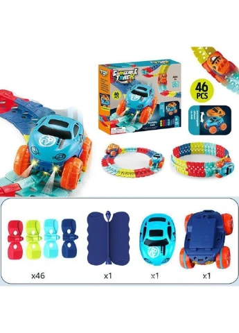 Інтерактивний трек з інерційною машинкою SHT 088 Changeable Trak (46pcs/1CAR) Epik (390134998)
