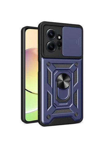 Чохол для Xiaomi redmi Note 12 4g протиударний бампер зі шторкою для камери на сяомі редмі нот 12 (чорний) No Brand (297529034)