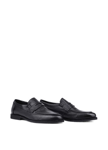 Черные мужские туфли а220-705h-727 черная кожа Miguel Miratez