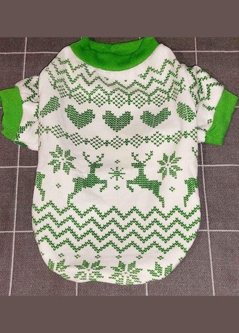 Світшот для котів Pet Style "візерунок" Зелена XS No Brand - (323236312)