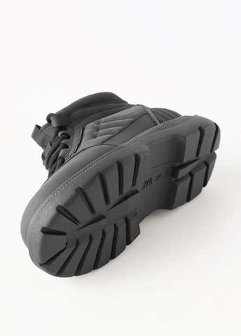Черные кэжуал осенние ботинки Zara