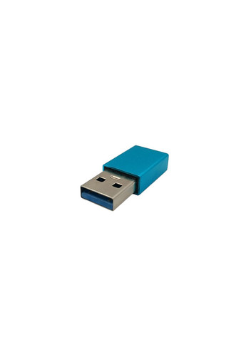 Перехідник USB 3.0 TU001 / USB - Type-C / Металевий / Блакитний X-level (335257632)