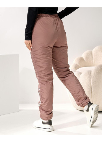 Штани на синтепоні, колір Темно-бежевий Fashion (372693145)