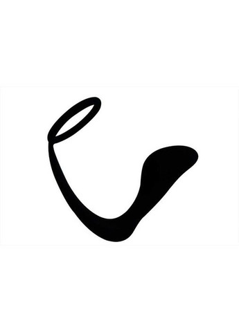 Масажер простати з кільцем на член - Чорний Drive No Brand (323134660)