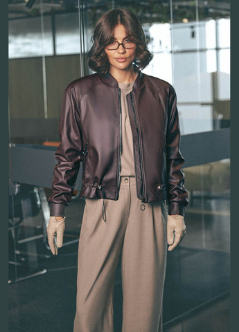 Темно-вишнева демісезонна куртка ST-Seventeen