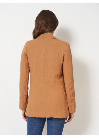 Светло-коричневый женский жакет H&M однотонный - демисезонный