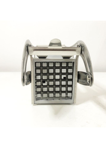 Ручна картоплерізка машинка Potato Cut для нарізки картоплі фрі з нержавіючої сталі 2 насадки різних розмірів Silver No Brand (350349182)