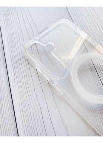 Магнітний чохол на Samsung Galaxy S24 Plus із підтримкою бездротового заряджання MagSafe Silicone Case (355406179)