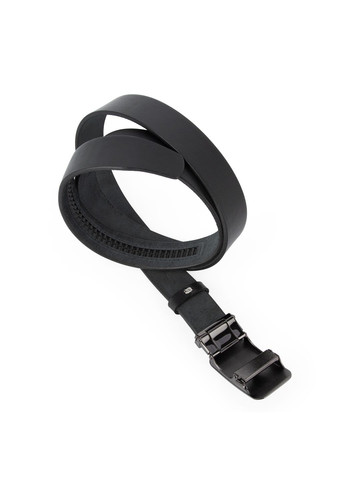 Ремень кожаный мужской на автомате SF-3426 (135 см) черный SFIP (362639366)