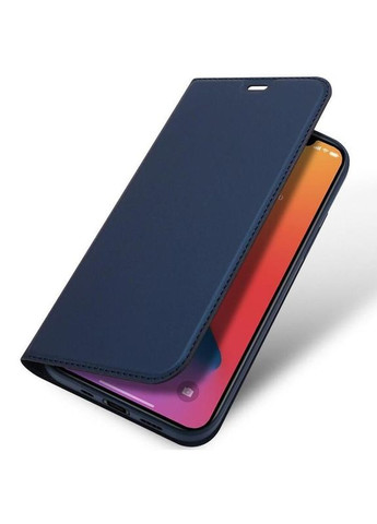 Чохол книжка з кишенею для візиток для Apple iPhone 12 Pro Max (6.7") Синій Dux Ducis (372163216)