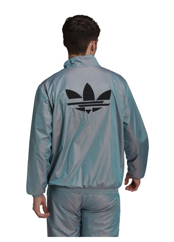 Жемчужная олимпийка куртка ветровка Adidas Originals Adicolor Shattered Trefoil Track Jacket