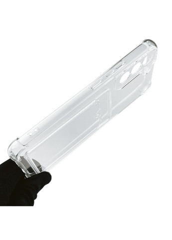 Чехол для Galaxy S22 Plus SM-S906B с бронь углами с карманом для k-pop на самсунг с22 плюс прозрачный Samsung (366018983)