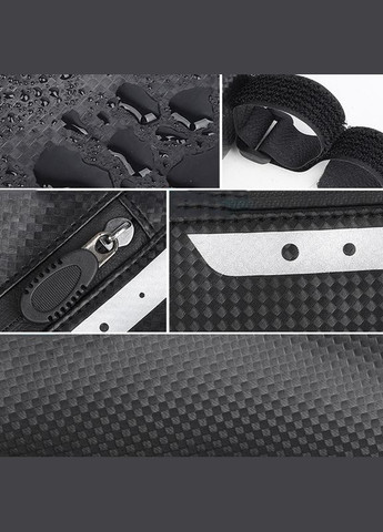 Сумка для велосипеда под раму 0707220 4L Black треугольная West Biking (326806992)