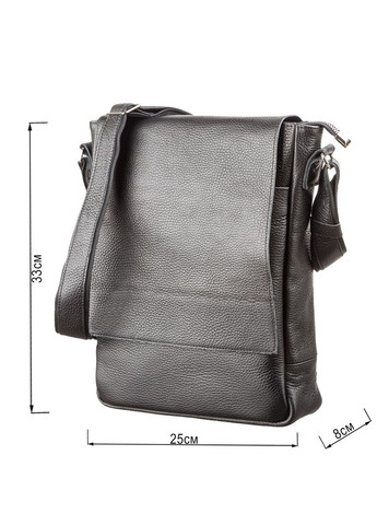 Сумка 11080 из натуральной кожи Черная Shvigel (329147453)