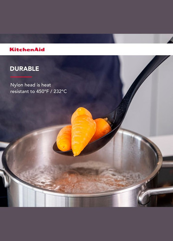 Ложка Coreline 33,8 см Charcoal Grey (KAS004OHCGG) KitchenAid (323104533)