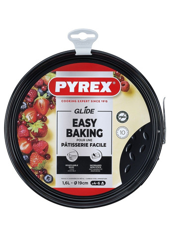 Форма GLIDE мет.форма кругла роз'ємна чаша 19см (GL19BS6/8044) Pyrex (365277233)