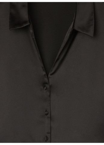 Чёрная блузка женщин Terranova