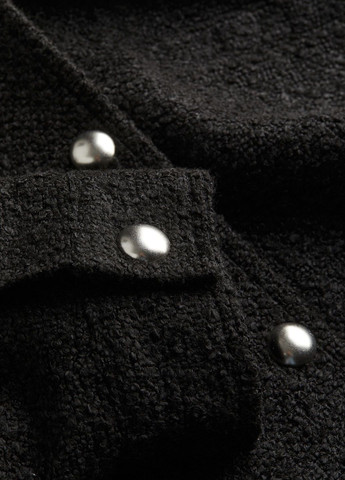 Чорна демісезонна куртка H&M