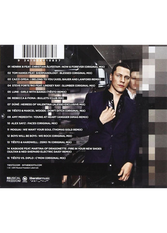 Музичний CD-диск Tiësto – Club Life Volume One Las Vegas 1cd (Фірмовий) Pias (372490217)