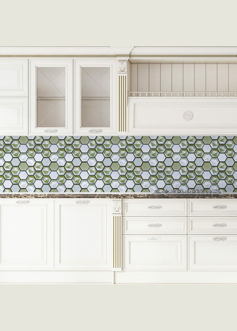 Декоративна ПВХ плитка на самоклейці соти 280х300х5мм, ціна за 1 шт. (СПП-502) SW-00000666 Sticker Wall (315791342)