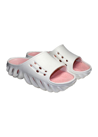 Белые шлепанцы женские 124302 Jose Amorales