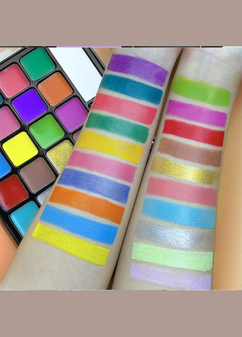 Олійна фарба 22 кольори бодіарт для обличчя Veronni (317050603)