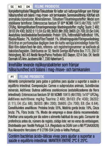 Додатковий корм для дорослих кішок та кошенят FortiFlora Feline Probiotic 1 г (680769) Purina (386825746)