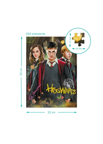 Пазл класичний "Harry Potter. Гаррі та друзі" 200498, 250 елементів No Brand (388122532)