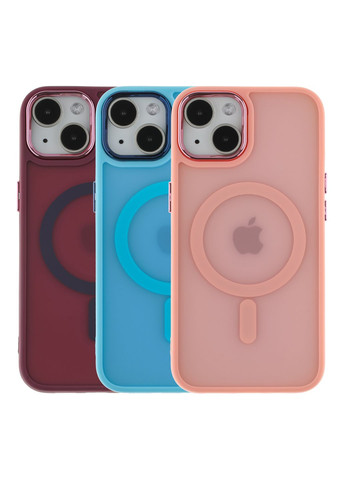 Чехол TPU+PC Space Magnetic Color with Magsafe для iPhone 14 Цвет Purple No Brand Apple iPhone 14 2022 (336149349)