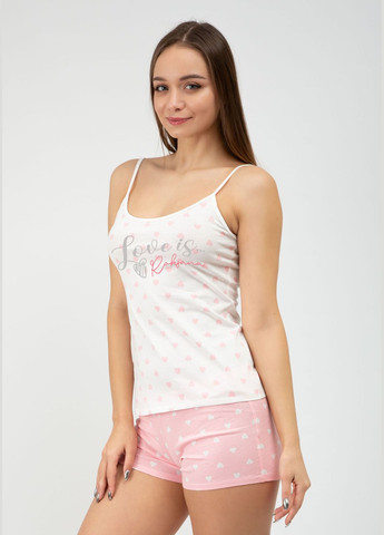 Рожева всесезон піжама жіноча №837 Roksana