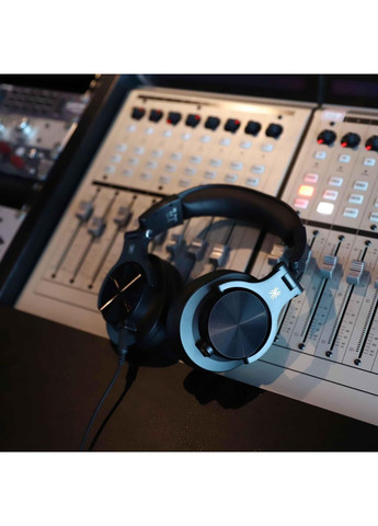 Студийные беспроводные наушники A70 с микрофоном и шумопоглощением Накладные наушники для DJ, студии и микширования Oneodio (368785921)